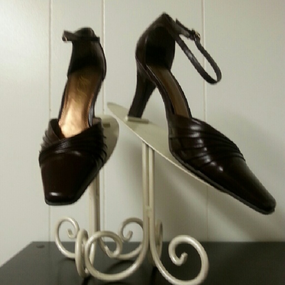 Chocolate Brown Life Stride Shoes - Picture 2 of 5