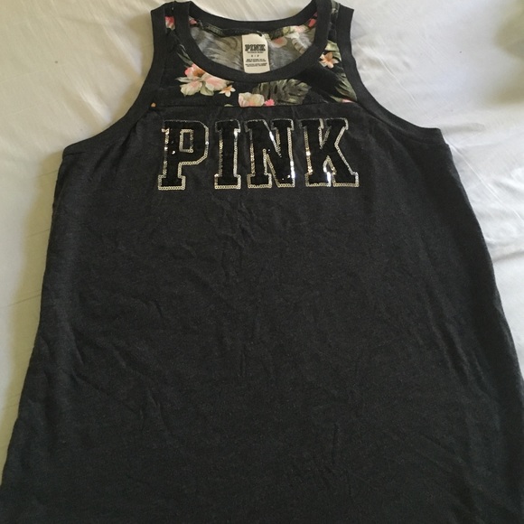 Sleeveless pink Victoria secret
