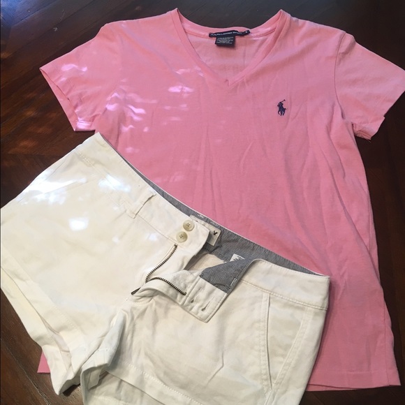 Light pink Ralph Lauren Polo Sport t-shirt, small