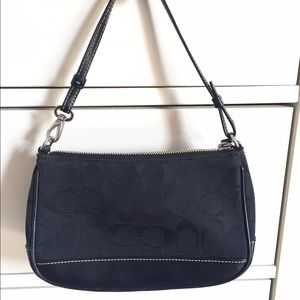 Small authentic Coach shoulder bag