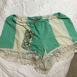 Mumu fringe shorts