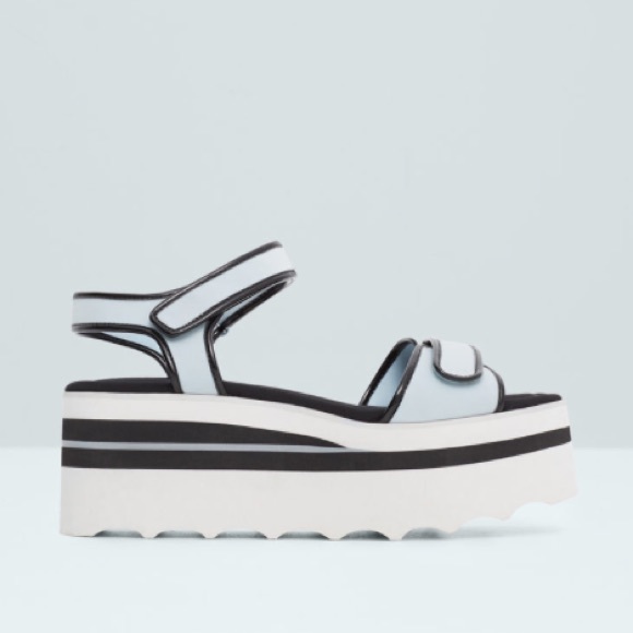 mango platform sandals