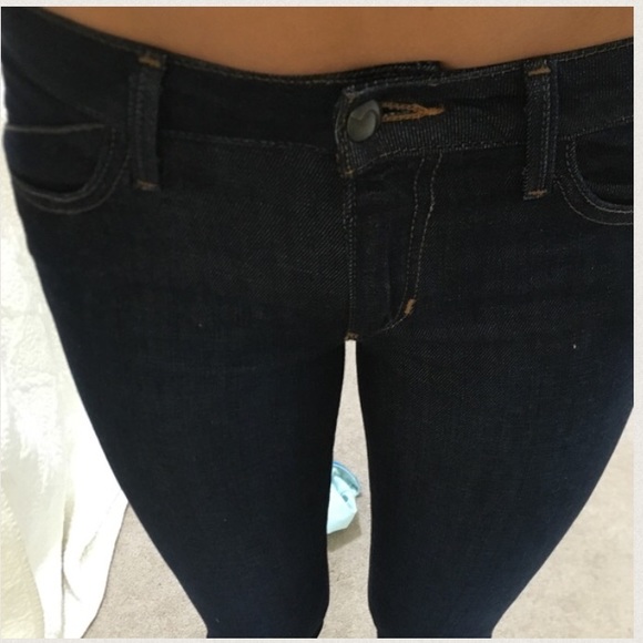 Joe's Jeans "Skinny Visionaire" dark wash jeans