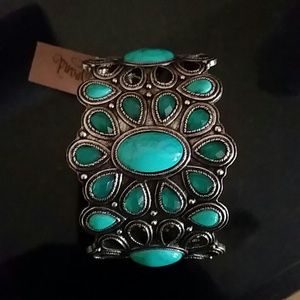 Semi precious accent bracelet