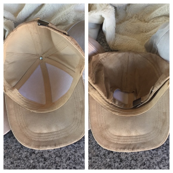 1️⃣ GREY & 1️⃣ PINK left! Faux Suede SnapBack Hat - Picture 2 of 4