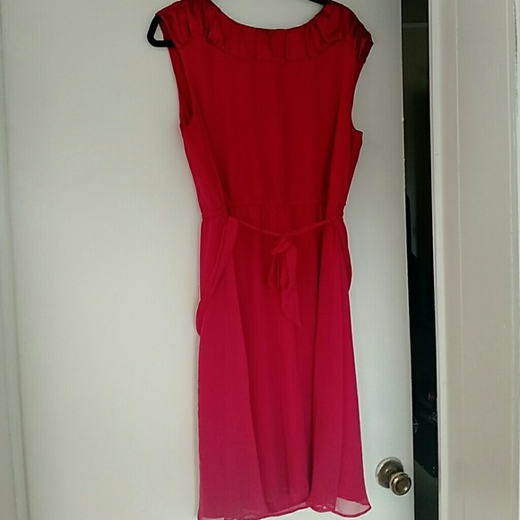 Pink flowy The Limited dress