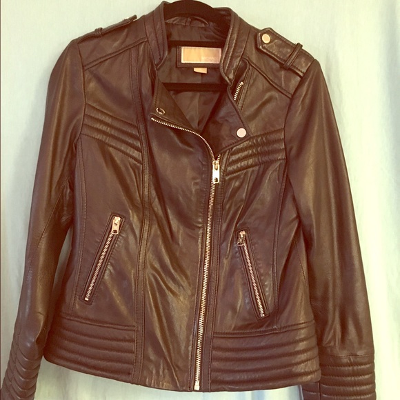 ♦️Final Price♦️Michael Kors black leather jacket