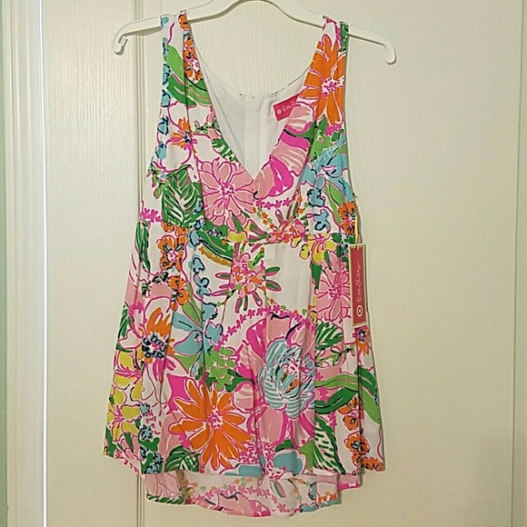 New w/Tag Large Lilly For Target Nosey Posie Tank