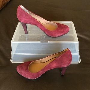 Franco Sarto suede pumps size 6