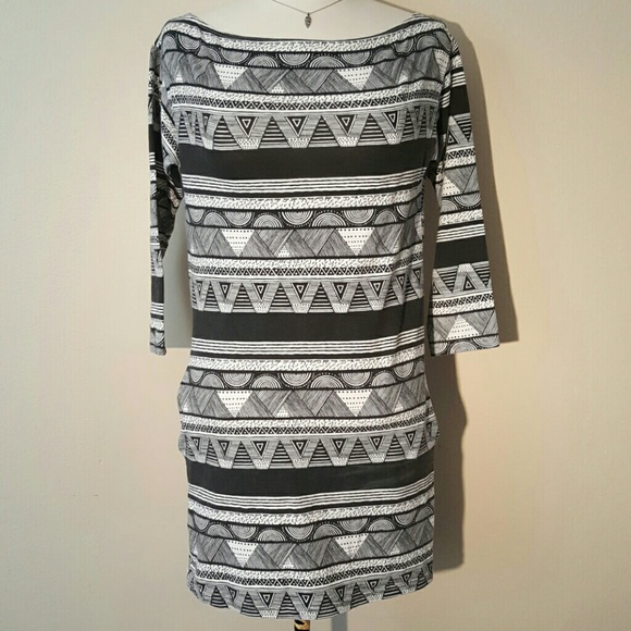 Abstract Stretch Dress - Great bundle item!