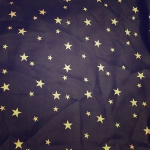 NWT blue and white star tank top 3x