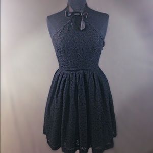 SOLD Rodarte for Target BlackLace HalterDress