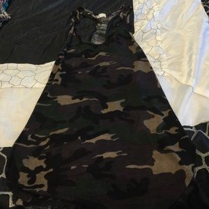 Camo Tank Top- size medium from Fashion Nova-NWOT