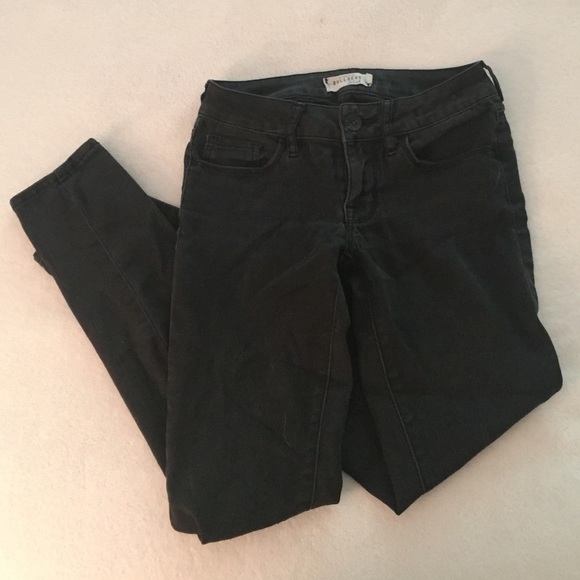 Bullhead denim black skinny jeans