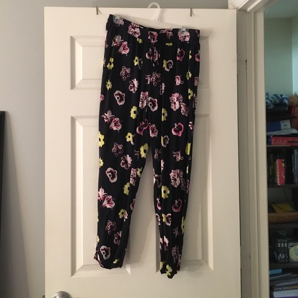 Flowy J. Crew Floral Pants