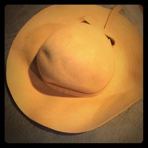 Brown fall/winter felt hat