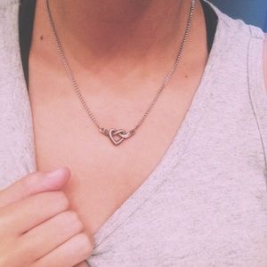 Heart Knot Necklace