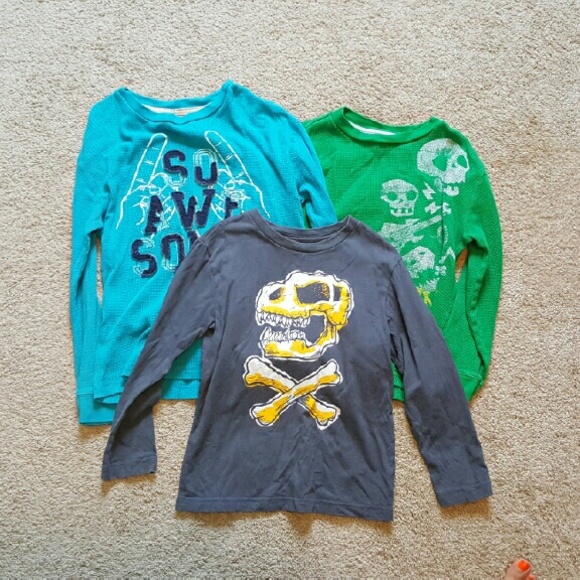 3 long sleeve tops