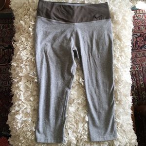 Nike Dry Fit Tights Gray Size M