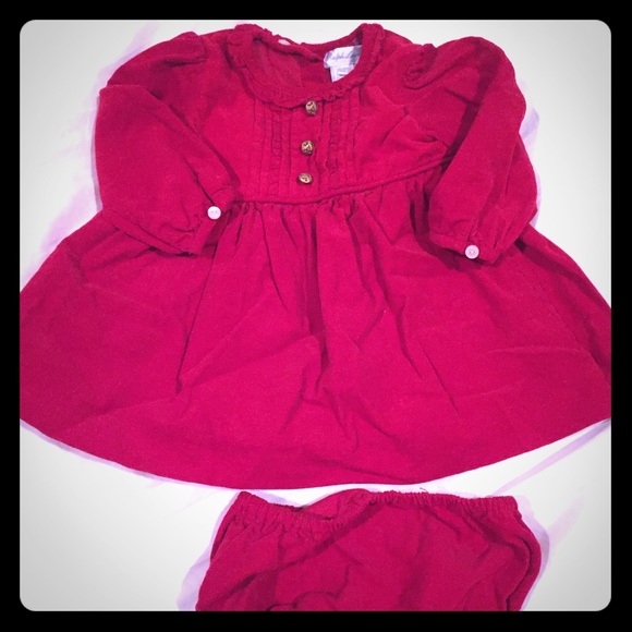 Ralph Lauren corduroy dress and bloomers - Picture 1 of 3