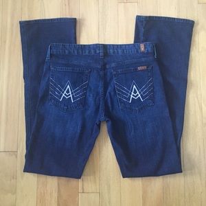 7 For All Mankind A Pocket Jeans Dark Wash 32