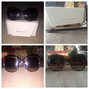 Michael Kors brown sunglasses