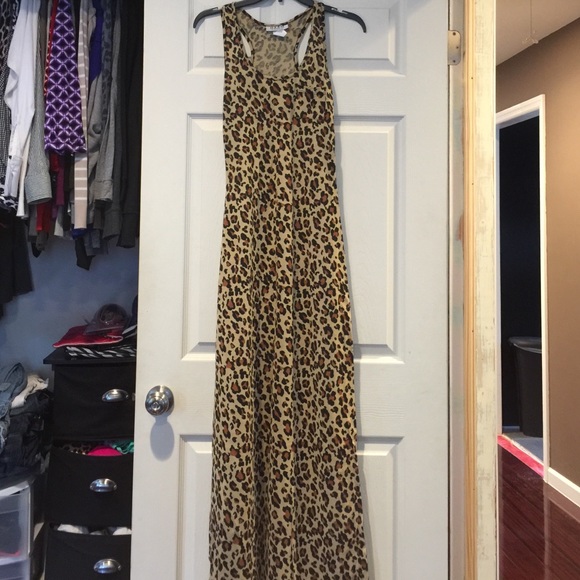 Cheetah Maxi Dress- NWOT size small