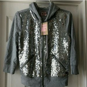 💄 FINAL MARKDOWN 💄Juicy Couture Sequin Hoodie
