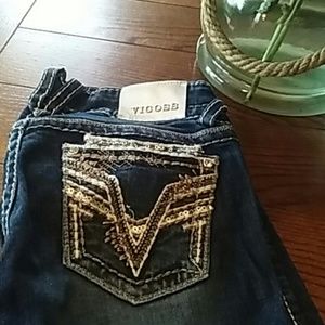 VIGOSS Size 7/8 length 33 Jeans