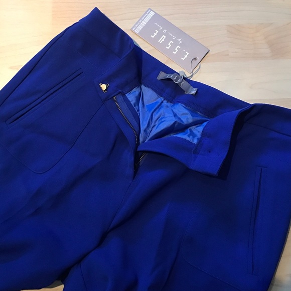 Royal Blue Trousers - Picture 2 of 3
