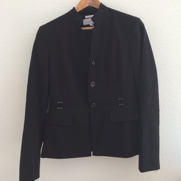 Calvin Klein Black Coat