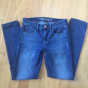 American Eagle Skinny Jeans Medium Wash sz 4