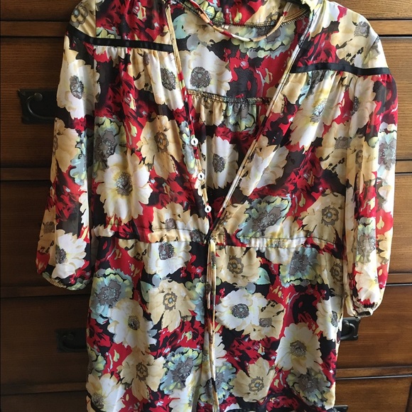 Floral Drawstring Romper