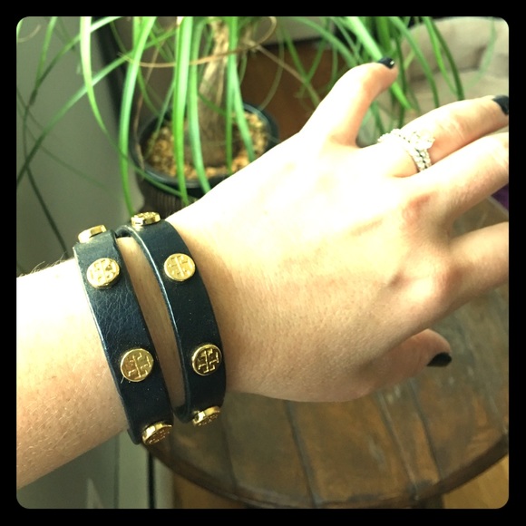 Tory Burch leather bracelet