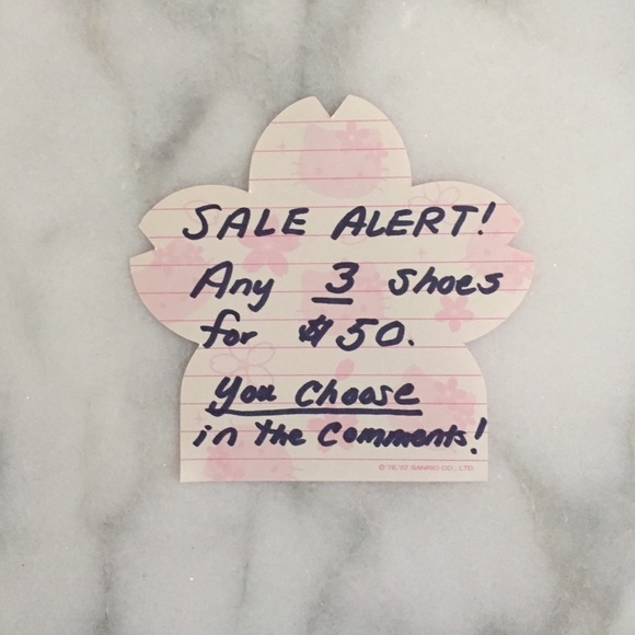 🎉 Any 3 Shoes for $50!!! 🎉