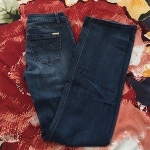 White house black market boot leg cut jeans