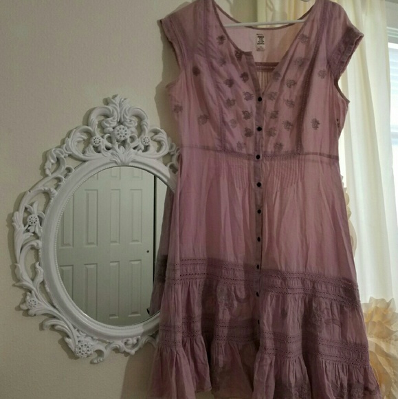 Sz 10 Free People lavender dress
