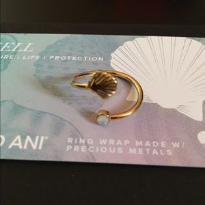 Alex & Ani Shell Ring Wrap