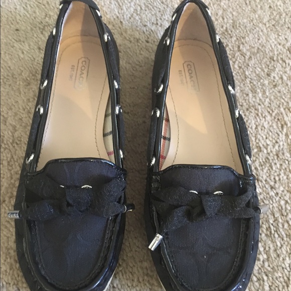Coach loafer/boat shoe