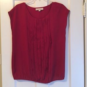 Red LOFT Blouse