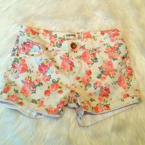 Floral shorts