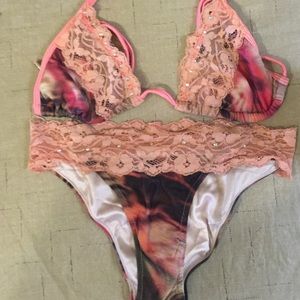 Lacey jeweled bikini