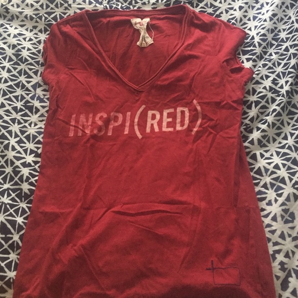 Inspired shirt from (RED)