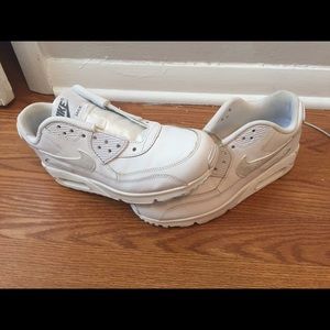 90's Air Max All White (No Laces)