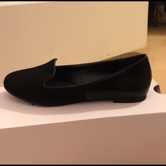 ALDO Black Flat Loafers. New!