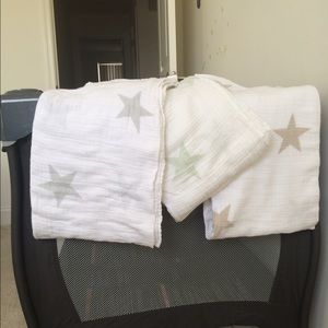 Pack of 3 Aden & Anais Swaddle Blankets