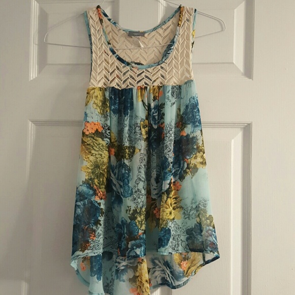 Tops - high low dressy tank