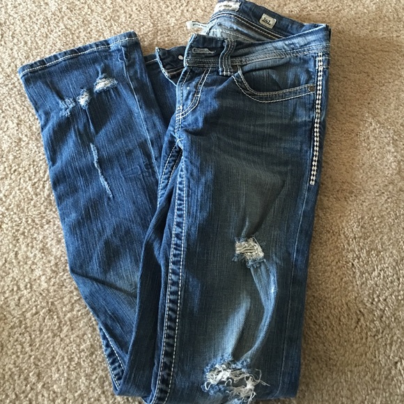 BKE 28L Stella Slim Boot Denim