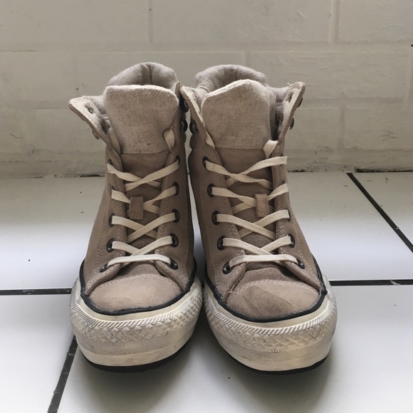 Converse Chuck Taylor All Star Hi Lift canvas platform  Converse platform sneakers