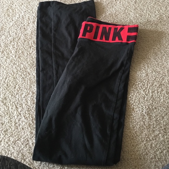 PINK Medium yoga pants, LONG
